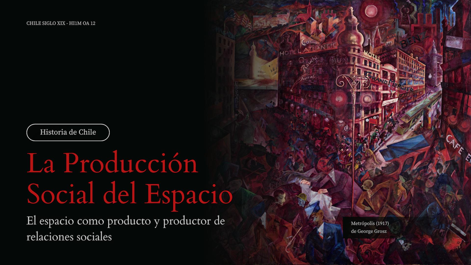 OA 12 - ¿Cómo se manifiesta el poder en el espacio? y ¿Quien ejerce ese poder?